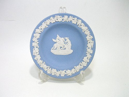 ウェッジウッド　【ジャスパー完全英国製　ブランド箱】　11cmラウンドトレイ　20%Off