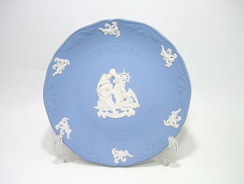 ウェッジウッド　【ジャスパー完全英国製ブランド箱】　1997　クリスマスプレート　20%Off