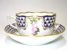 ヘレンド ブルーダイヤモンド マスターペインターサイン入りプレート|1560| ヘレンド ブルーダイヤモンド マスターペインターサイン入りプレート