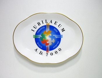 リチャードジノリ・ジュビレオコレクション　12cm楕円小皿ミレニアム　5%Off