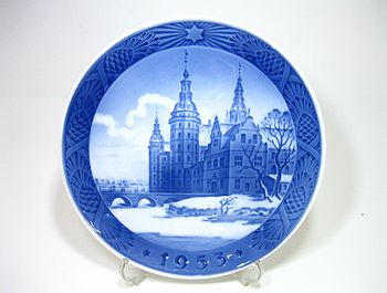 ロイヤルコペンハーゲン・イヤープレート 1953年 フレデリクスボー城