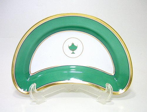 リチャードジノリ・インペログリーン　23cmクレセント　10%Off