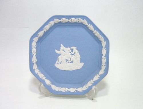 ウェッジウッド　【ジャスパー英国製　ブランド箱】　13cmオクタゴナルトレイ　20%Off